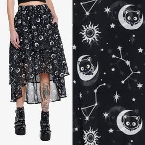 Hot Topic Chococat Celestial Hi-Low Skirt XS